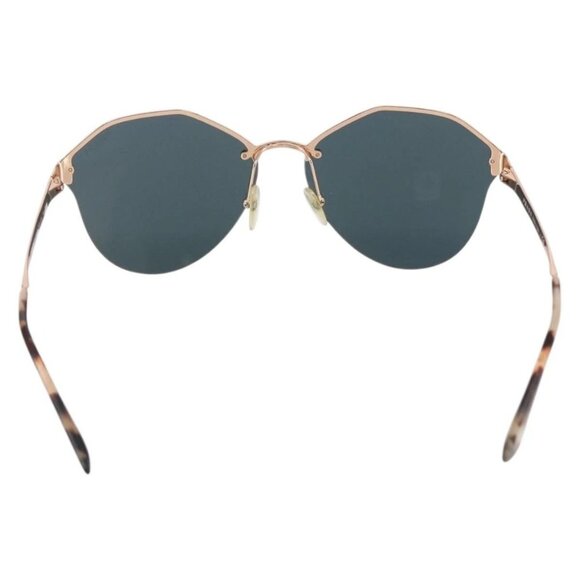PRADA Sunglasses metal plastic Purple Champagne Gold Auth BA6880 main image 8